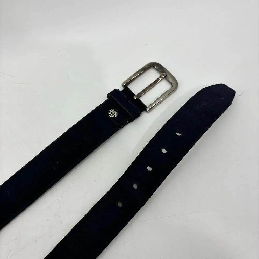 Moda Di Centone Mens Size 52 Navy Blue Belt Business Casual